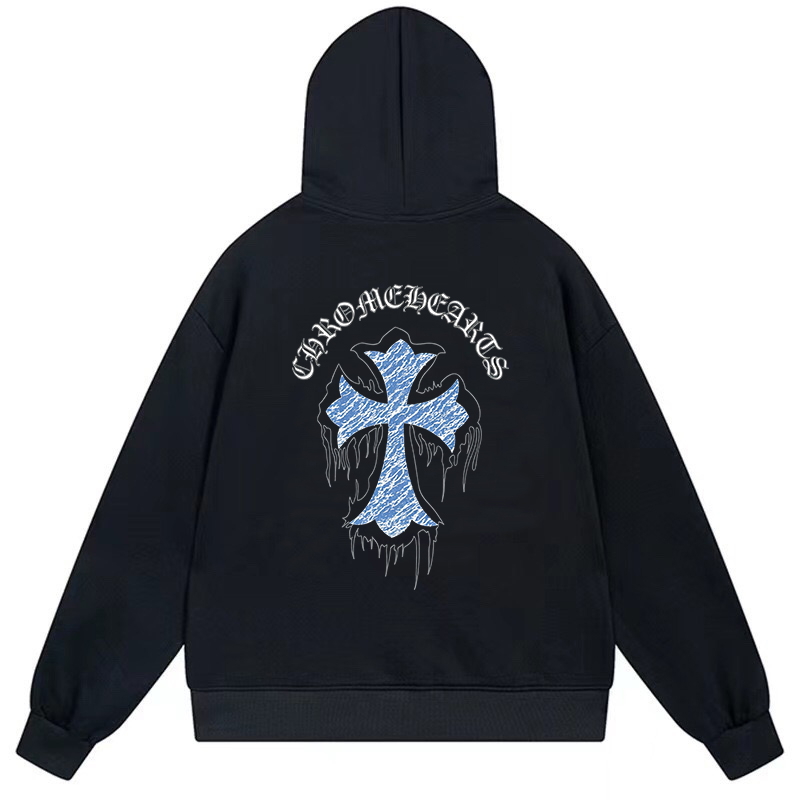 【CHROME HEARTS】クロムハーツ プリントパーカー