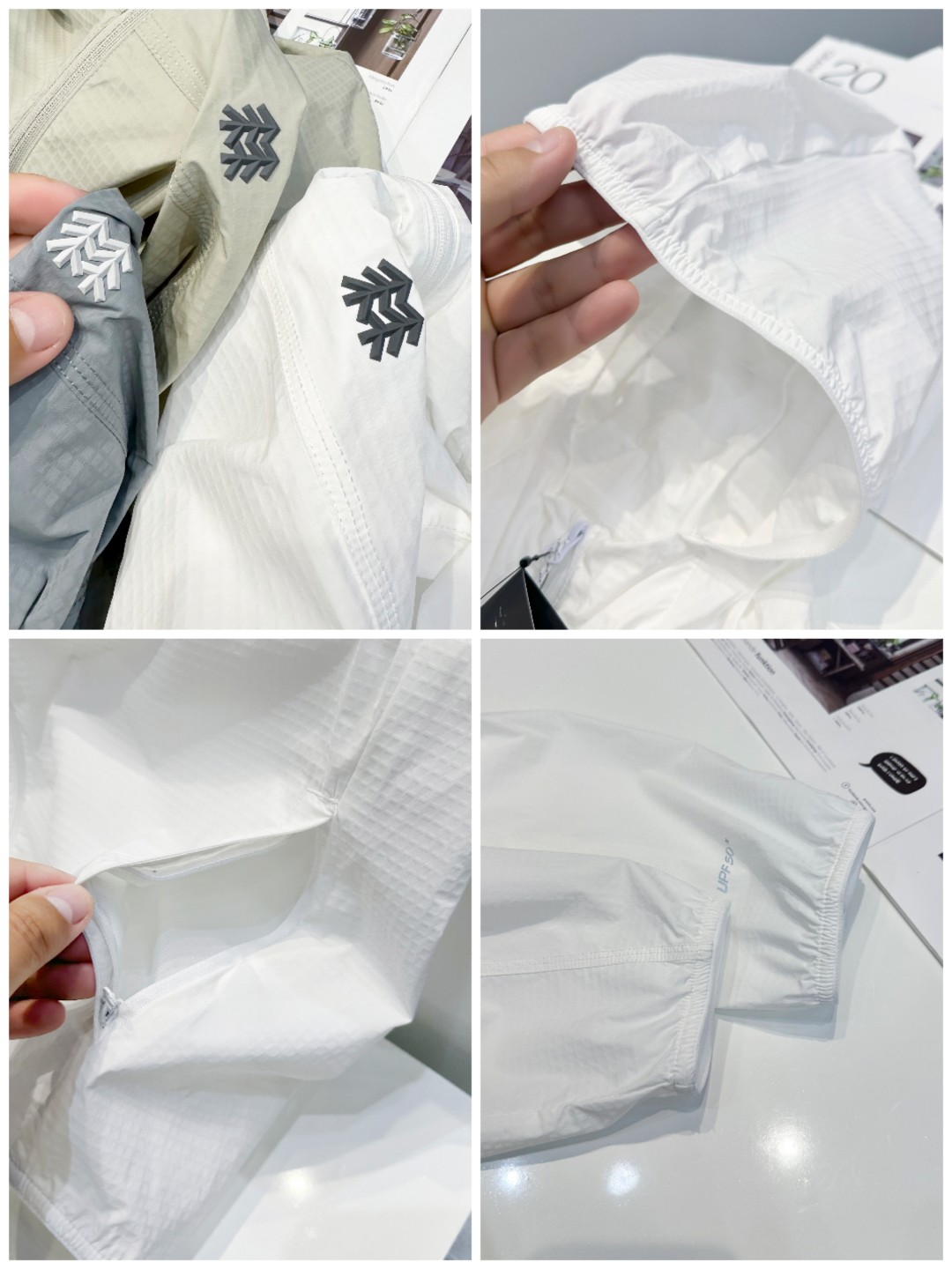【KOLONSPORT】UV カットパーカー