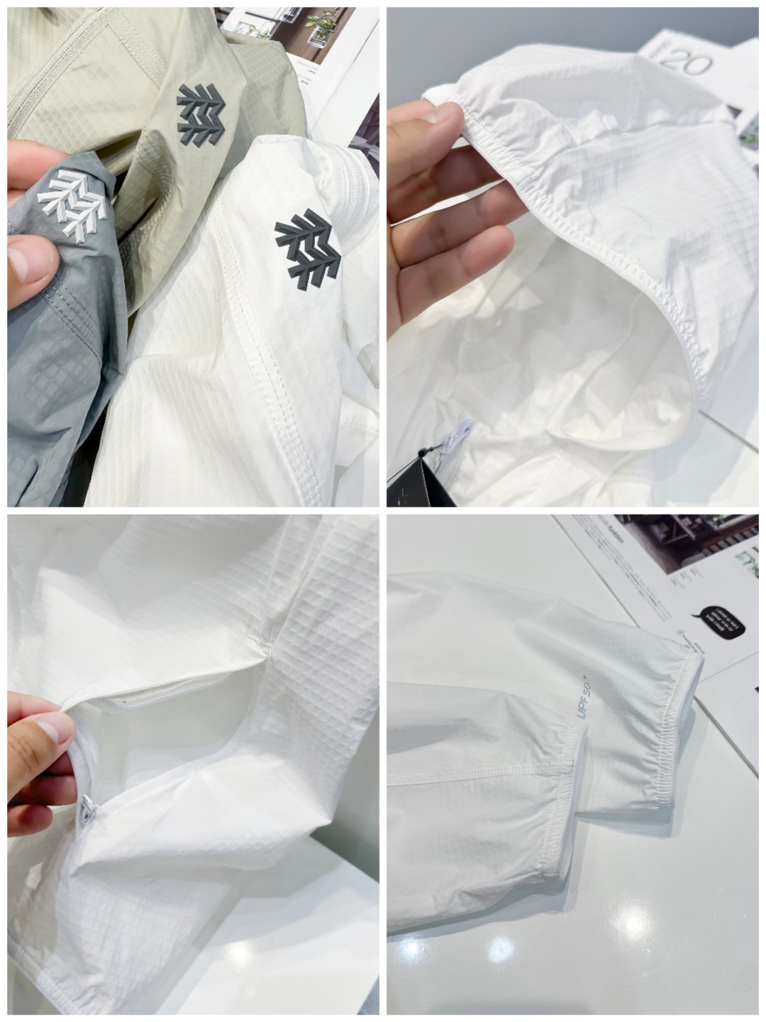 【KOLONSPORT】UV カットパーカー