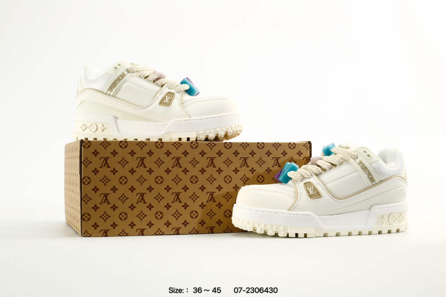 Louis Vuitton Trainer Maxi プラットフォームスニーカー