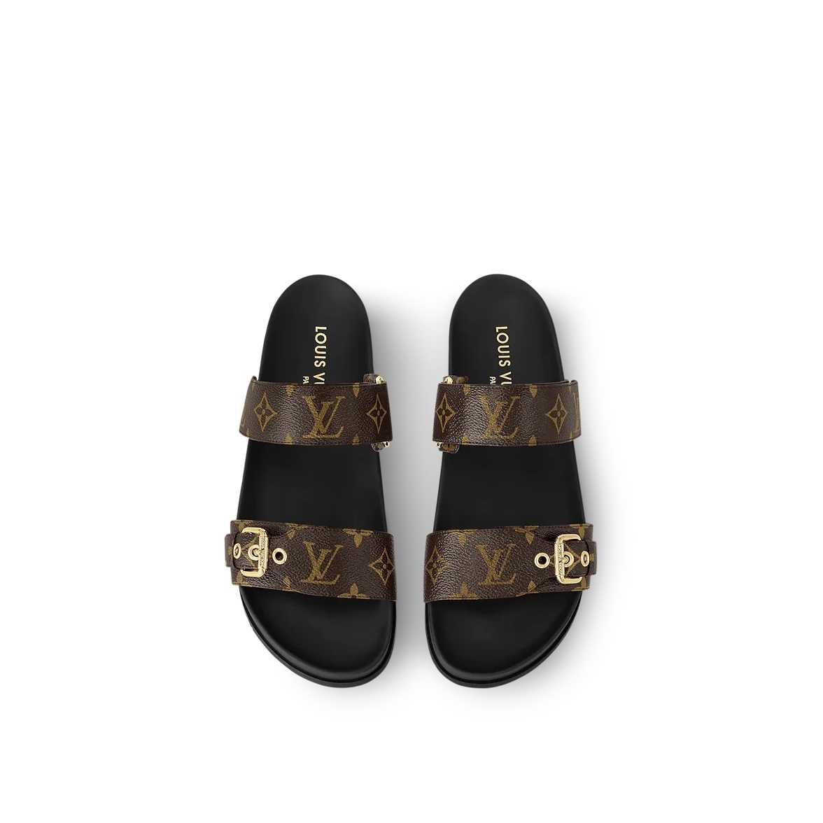 *LV*グッドモーニングコンフォートサンダル モノグラム ベルクロ