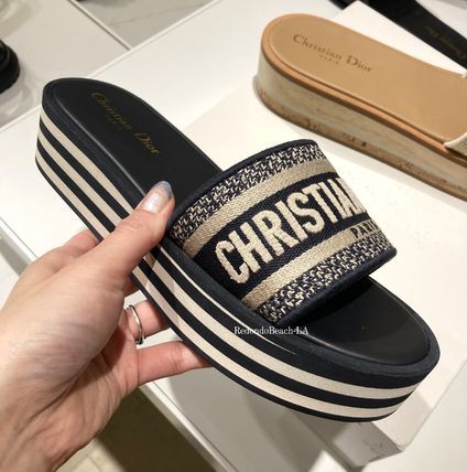 【日本未入荷・希少品】★Dior★Dway Platform Slide★サンダル