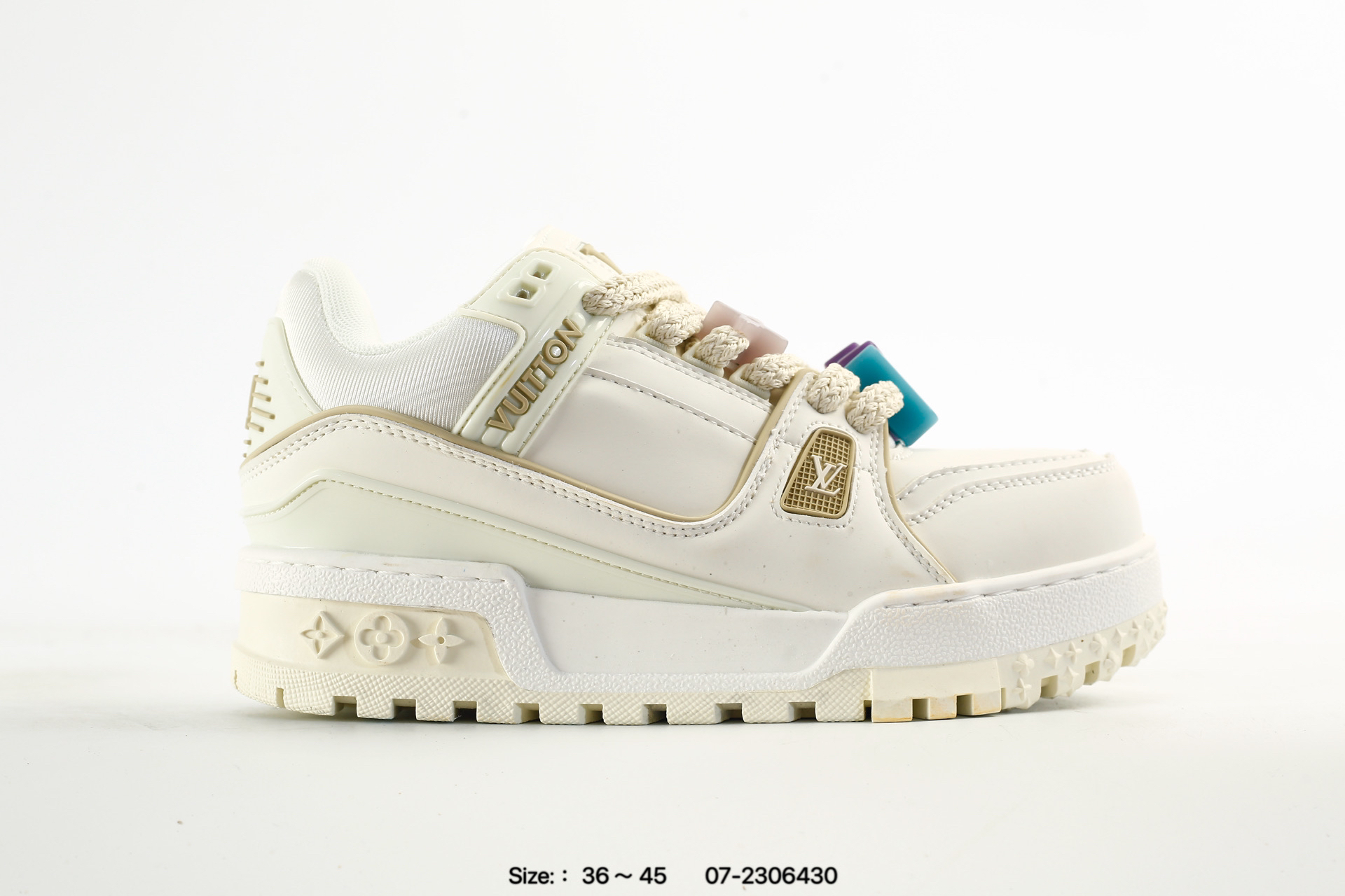 Louis Vuitton Trainer Maxi プラットフォームスニーカー