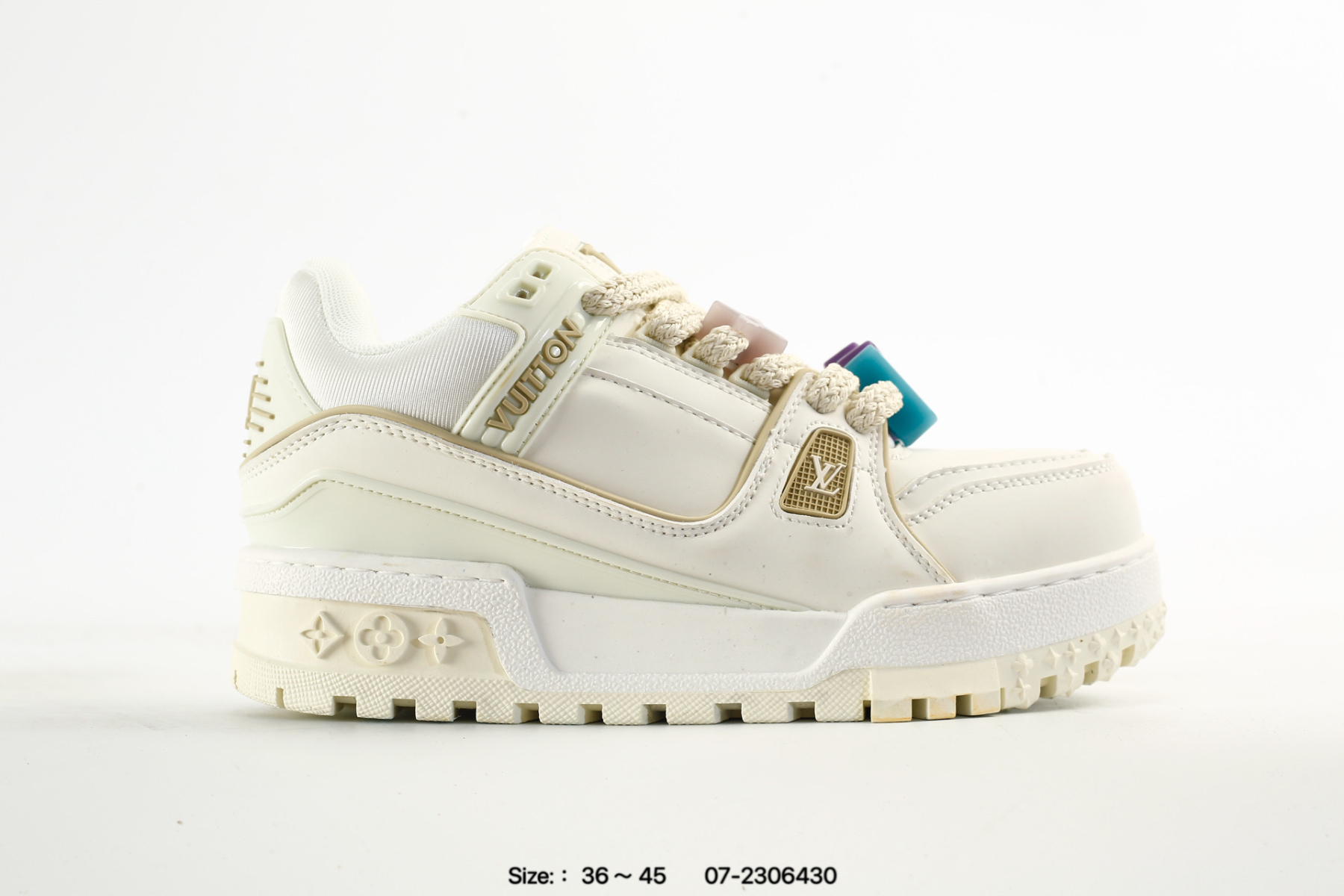 Louis Vuitton Trainer Maxi プラットフォームスニーカー