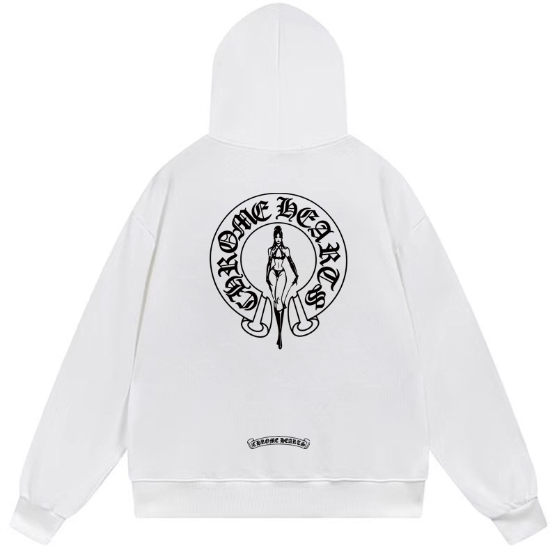 【CHROME HEARTS】クロムハーツ プリントパーカー
