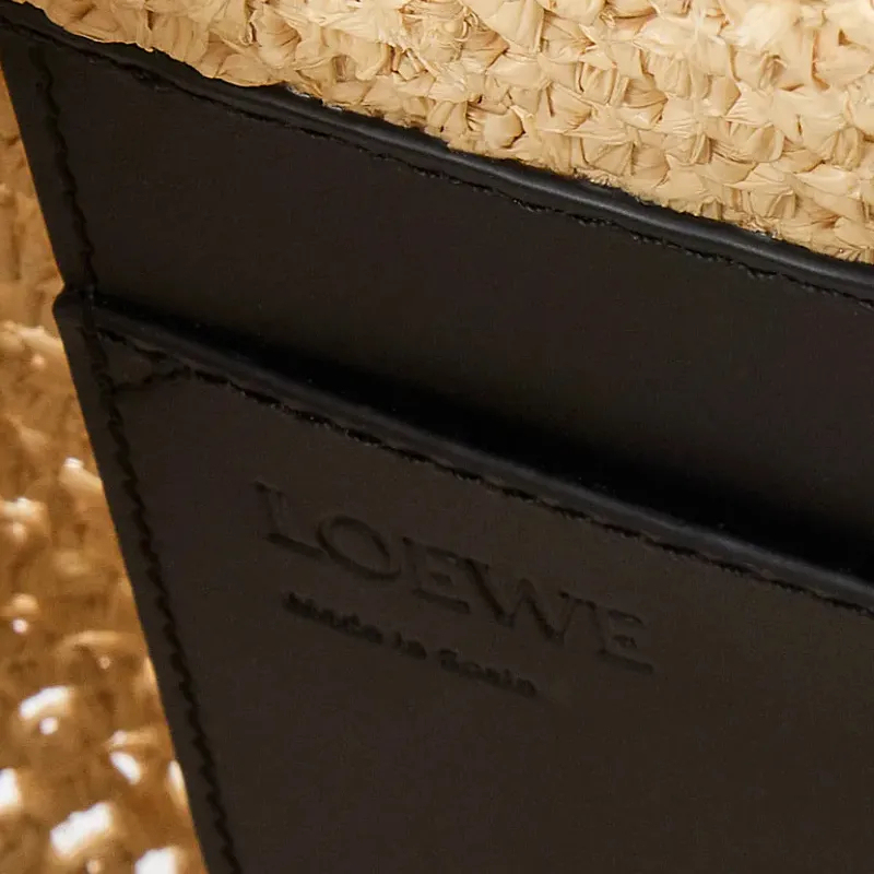 【LOEWE】ロエベ  パンチホール ホーボー ラフィアバッグ 30CM