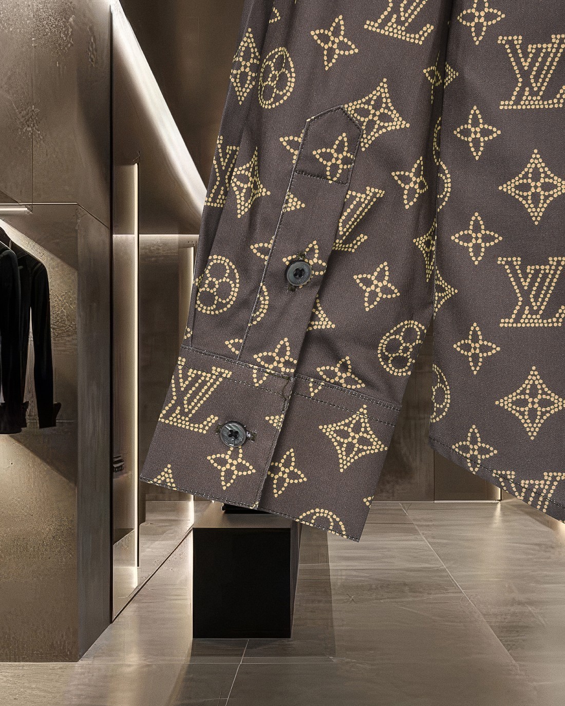 【LOUIS VUITTON】長袖シャツ