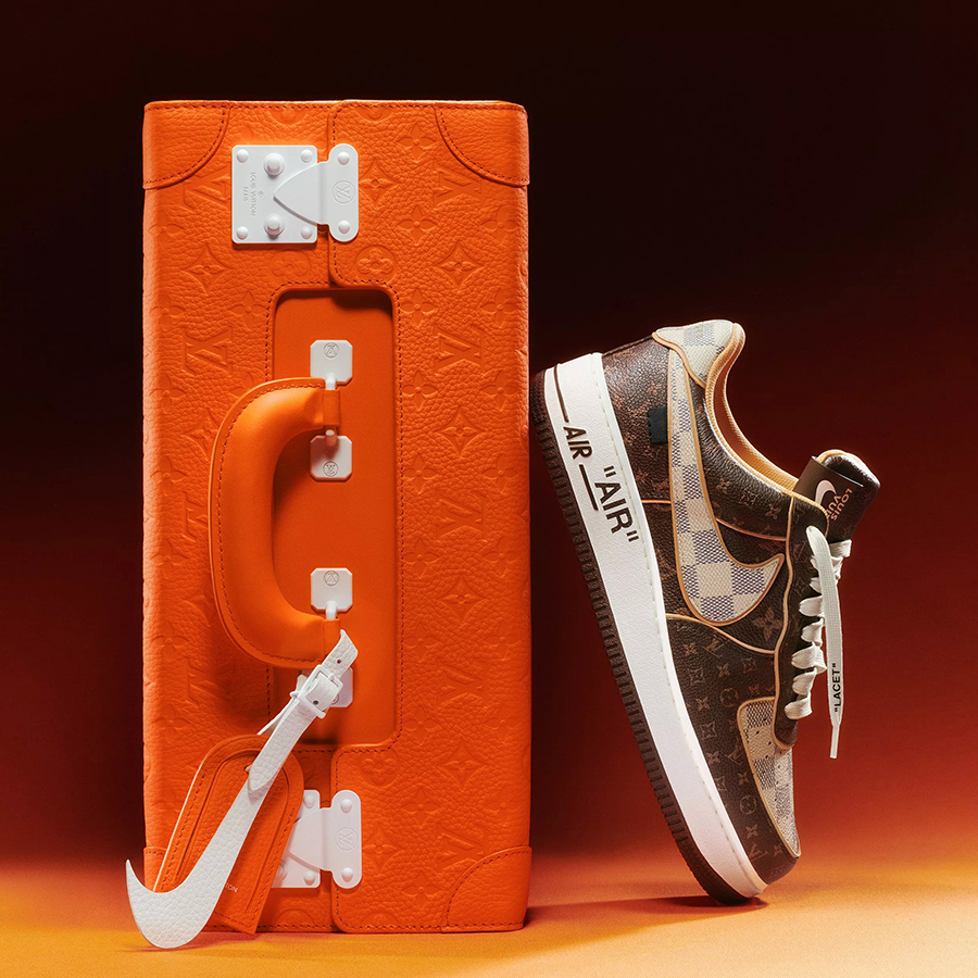 【人気上昇中★ミリオン級の名靴】LOUIS VUITTON X NIKE AF1 X OFF WHITE