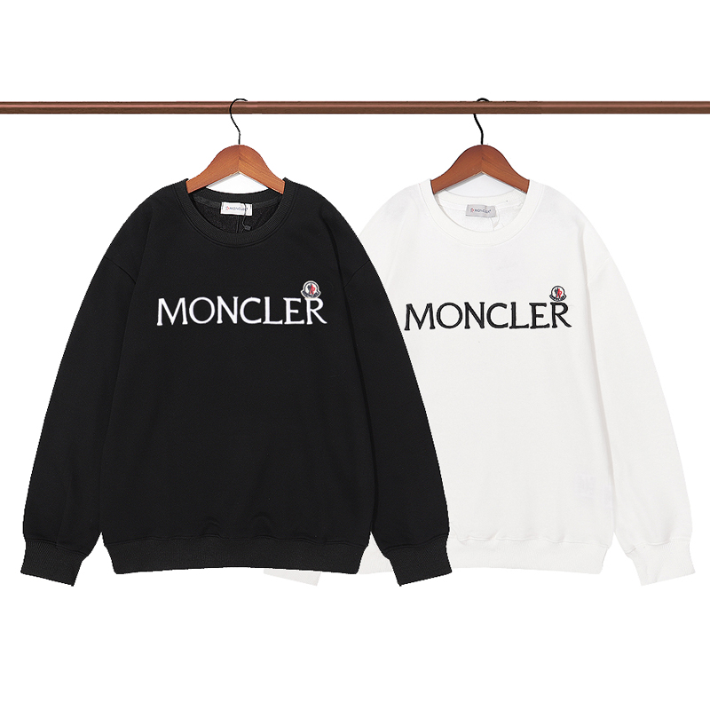 【MONCLER】刺繍長袖 T シャツ