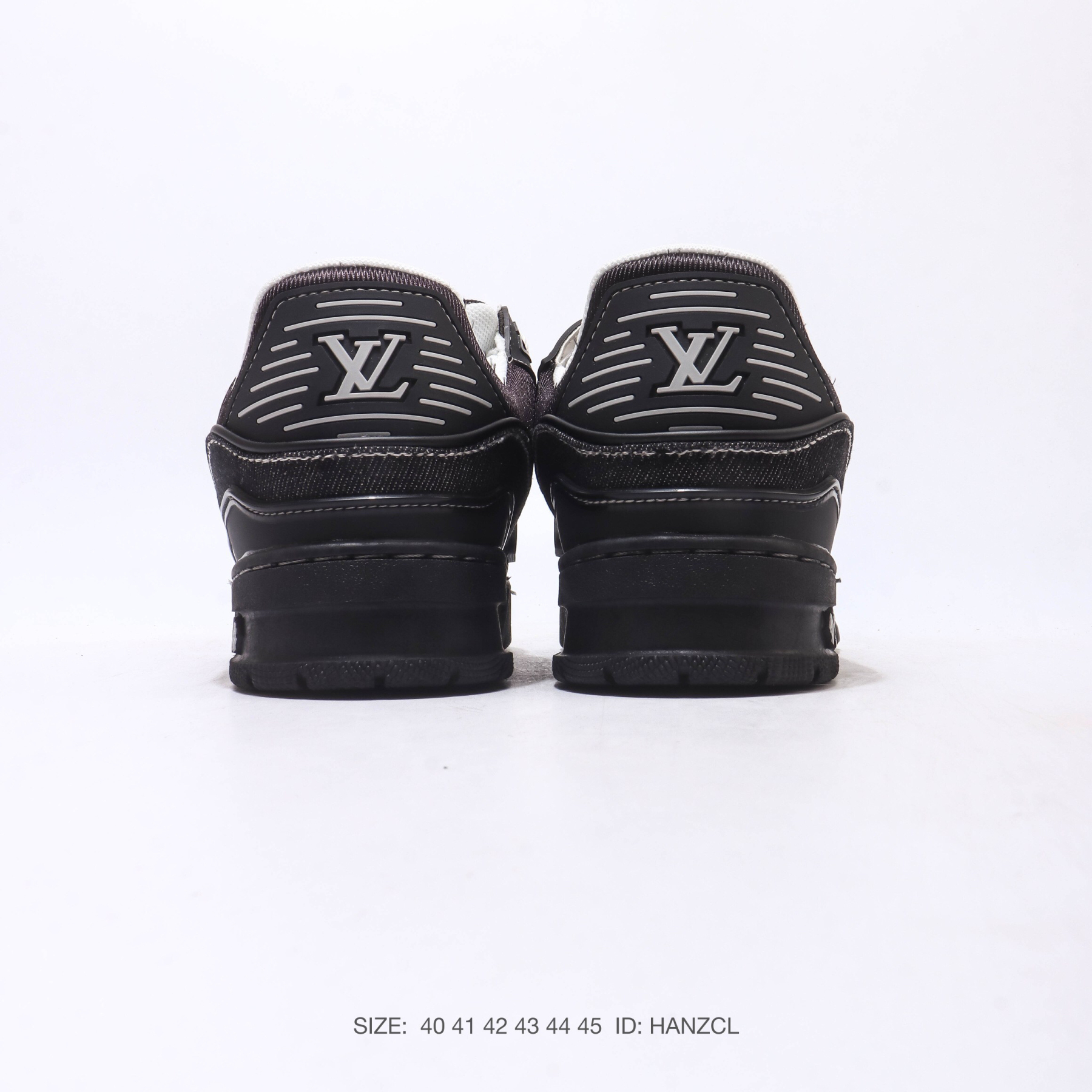 LOUIS VUITTON ルイ・ヴィトン LV トレーナー モノグラムデニム ローカットスニーカー 