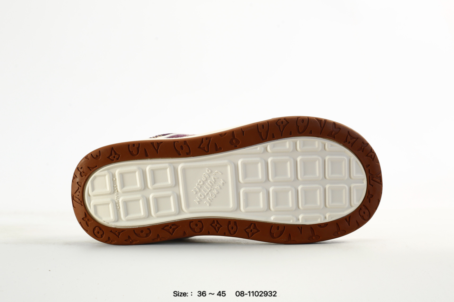 Louis Vuitton Tilted スエードカーフスキンスニーカー