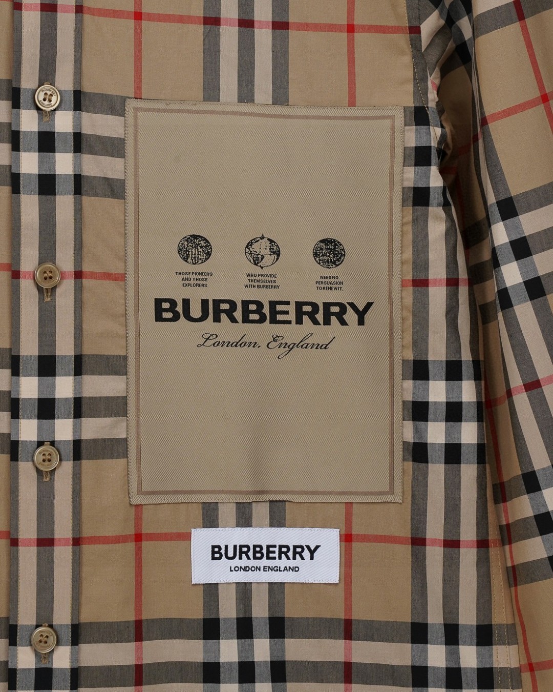 【BURBERRY】長袖シャツ