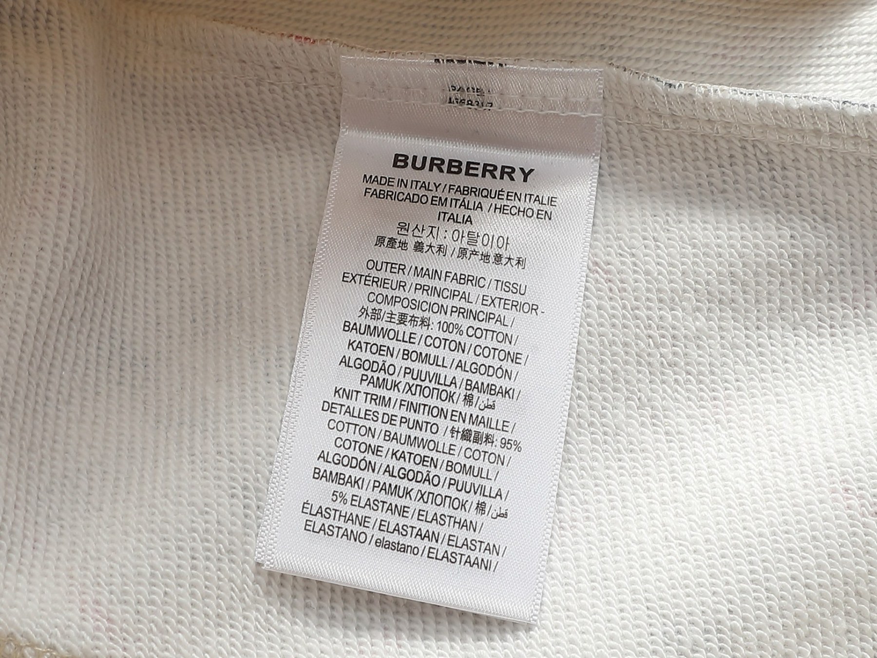 【BURBERRY】長袖 T シャツ
