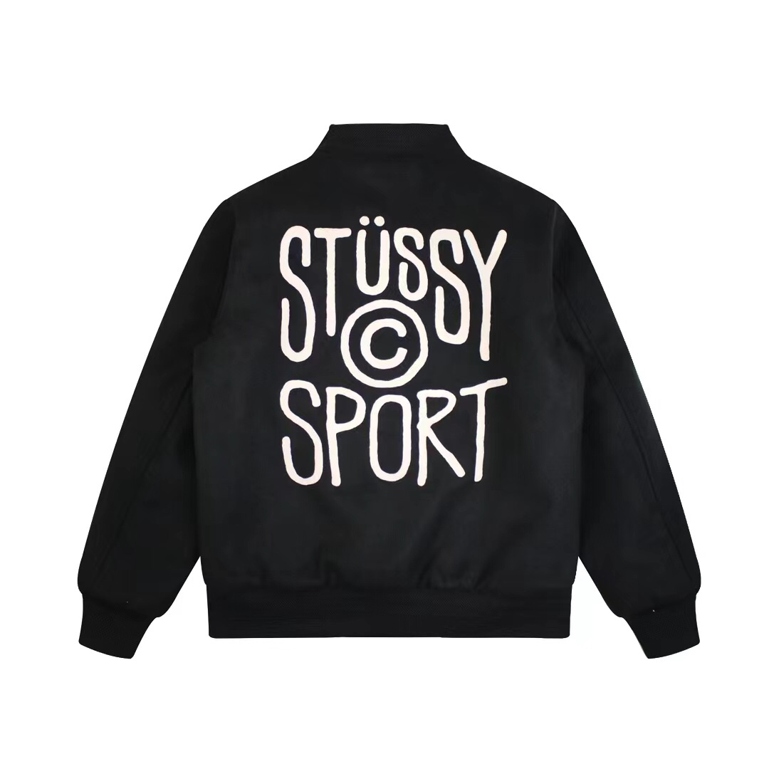 【STUSSY】ウールスタジャン