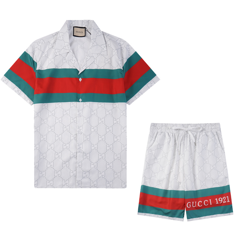 【GUCCI】半袖 シャツ ショートパンツ セットアップ