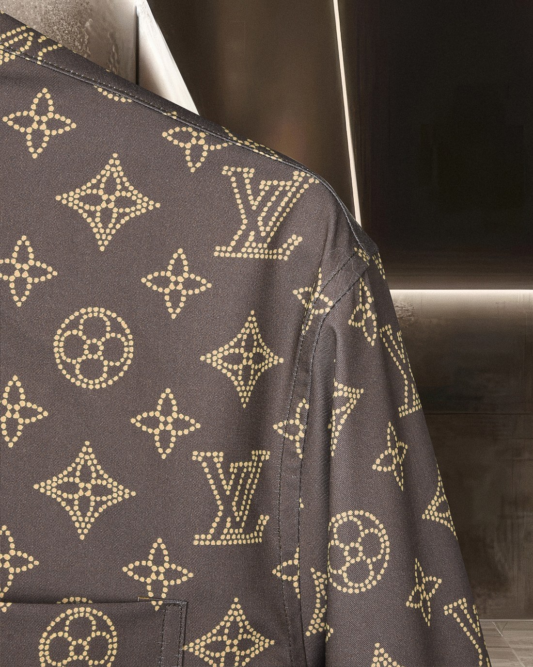 【LOUIS VUITTON】長袖シャツ