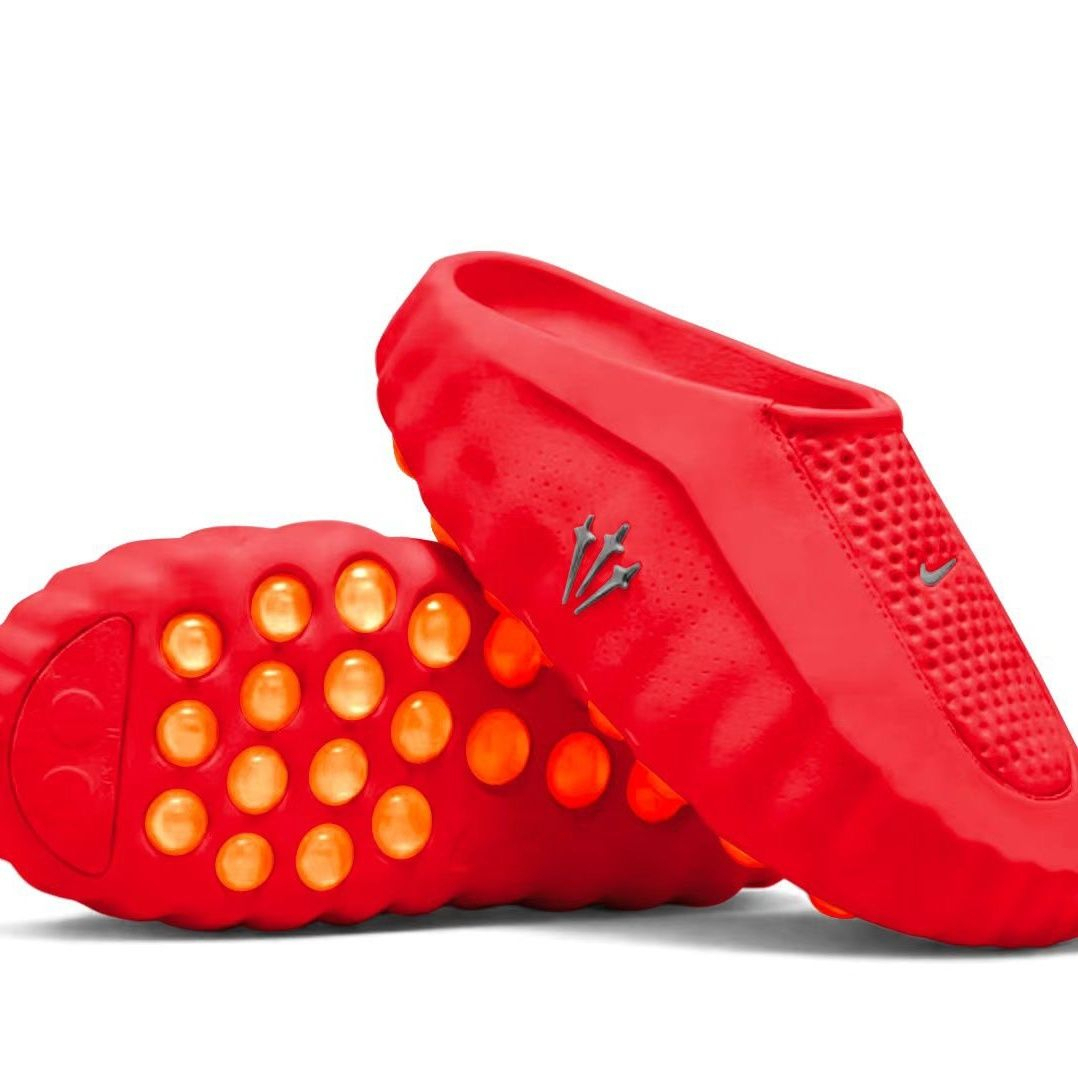 NIKE Nocta Mind001 厚底マッサージスリッパ 男女兼用 滑り止め サンダル
