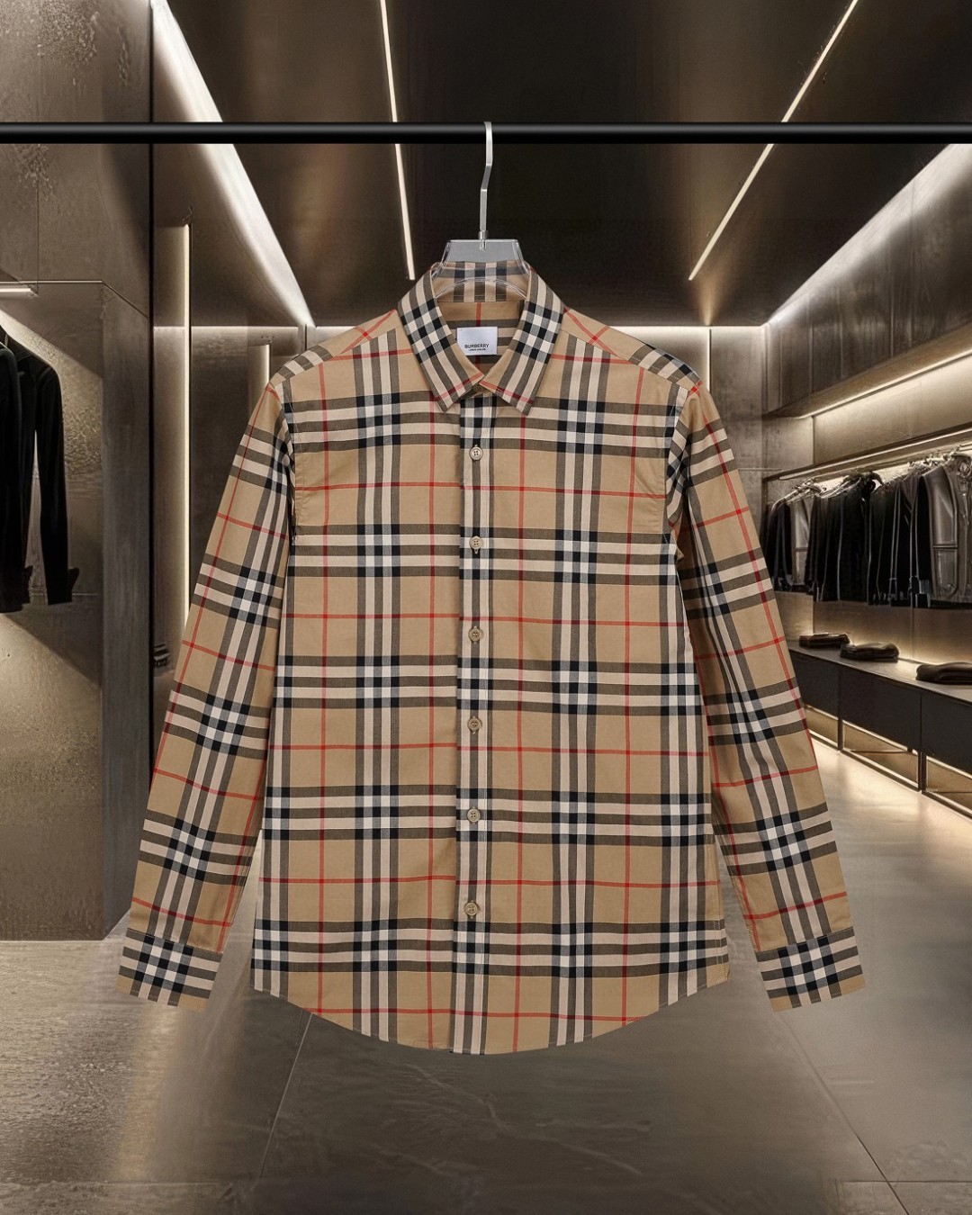 【BURBERRY】長袖シャツ