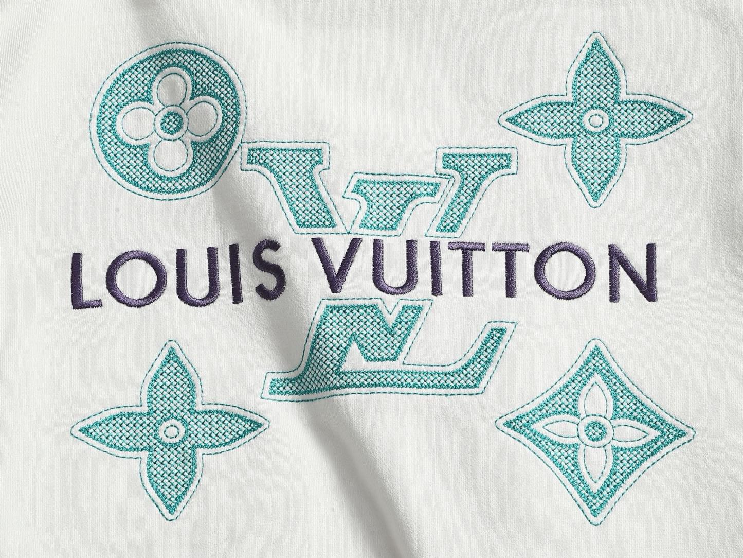 【LOUIS VUITTON】刺繍長袖 T シャツ