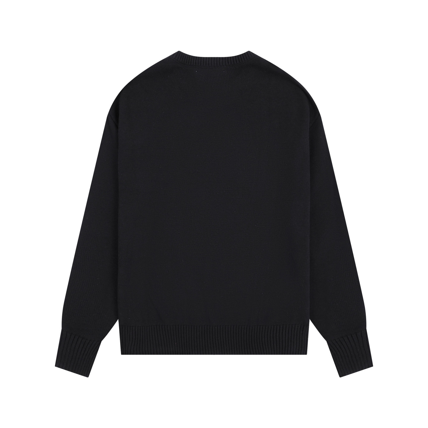 【AMI PARIS】 アミ パリス Intarsia Sweater ハートロゴ ニット ロゴ セーター オーバーサイズ