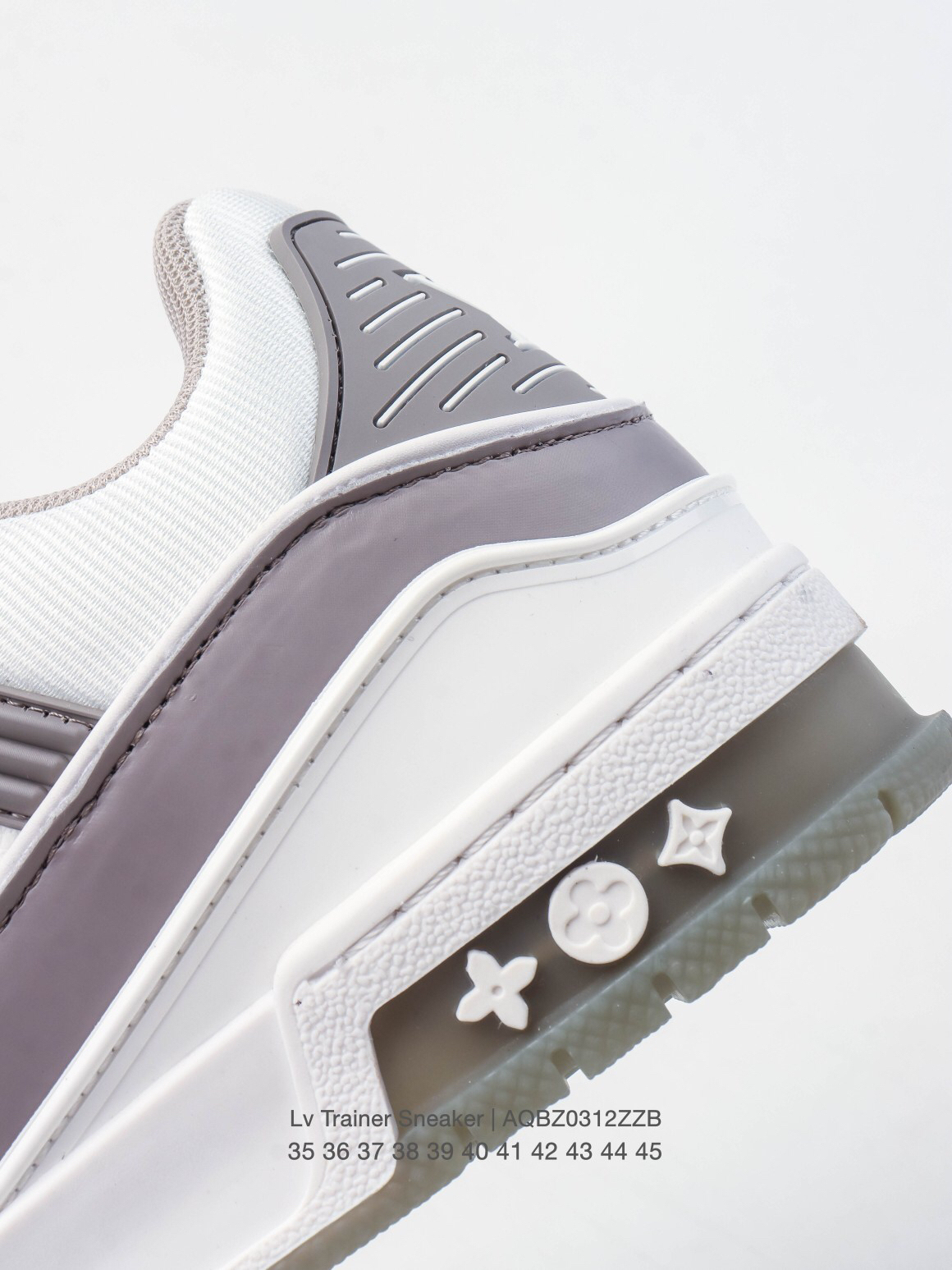 LOUIS VUITTON ルイ・ヴィトン  Trainer ツートンカラー レザースニーカー 