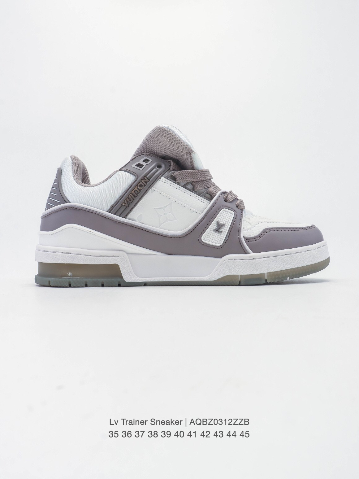 LOUIS VUITTON ルイ・ヴィトン  Trainer ツートンカラー レザースニーカー 