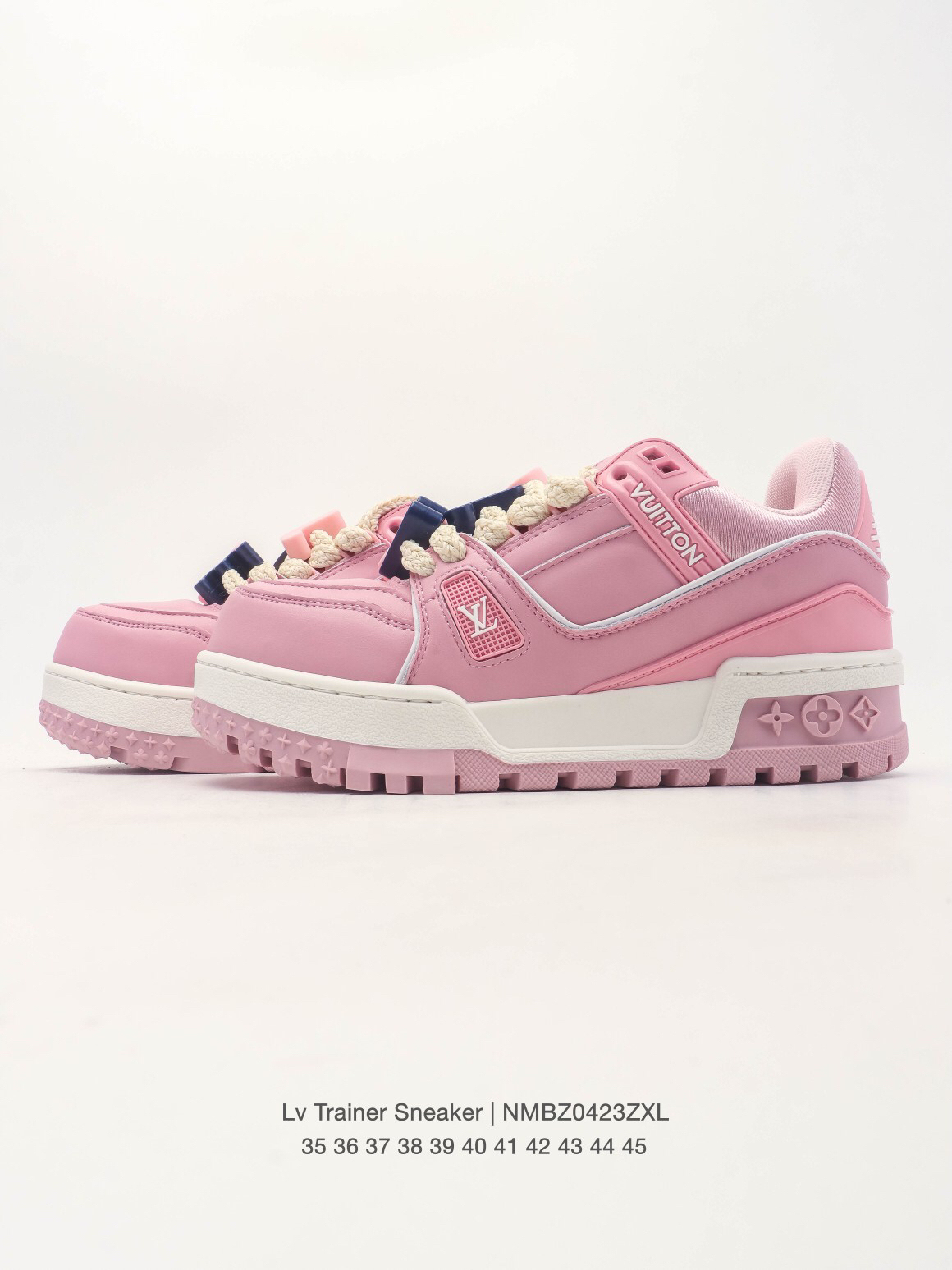 Louis vuitton Trainer Sneaker Low 厚底スニーカー 男女兼用 