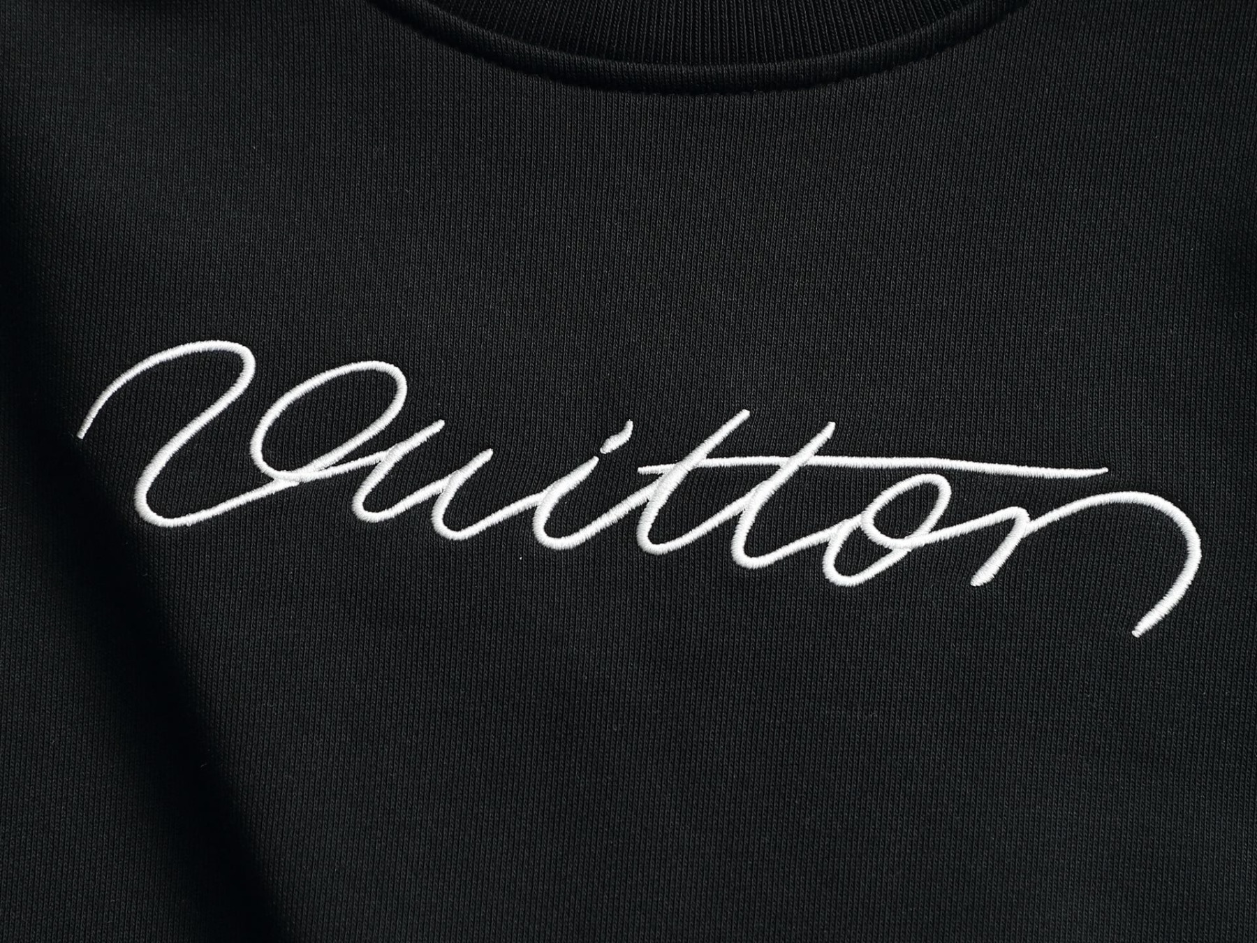 【LOUIS VUITTON】刺繍長袖 T シャツ