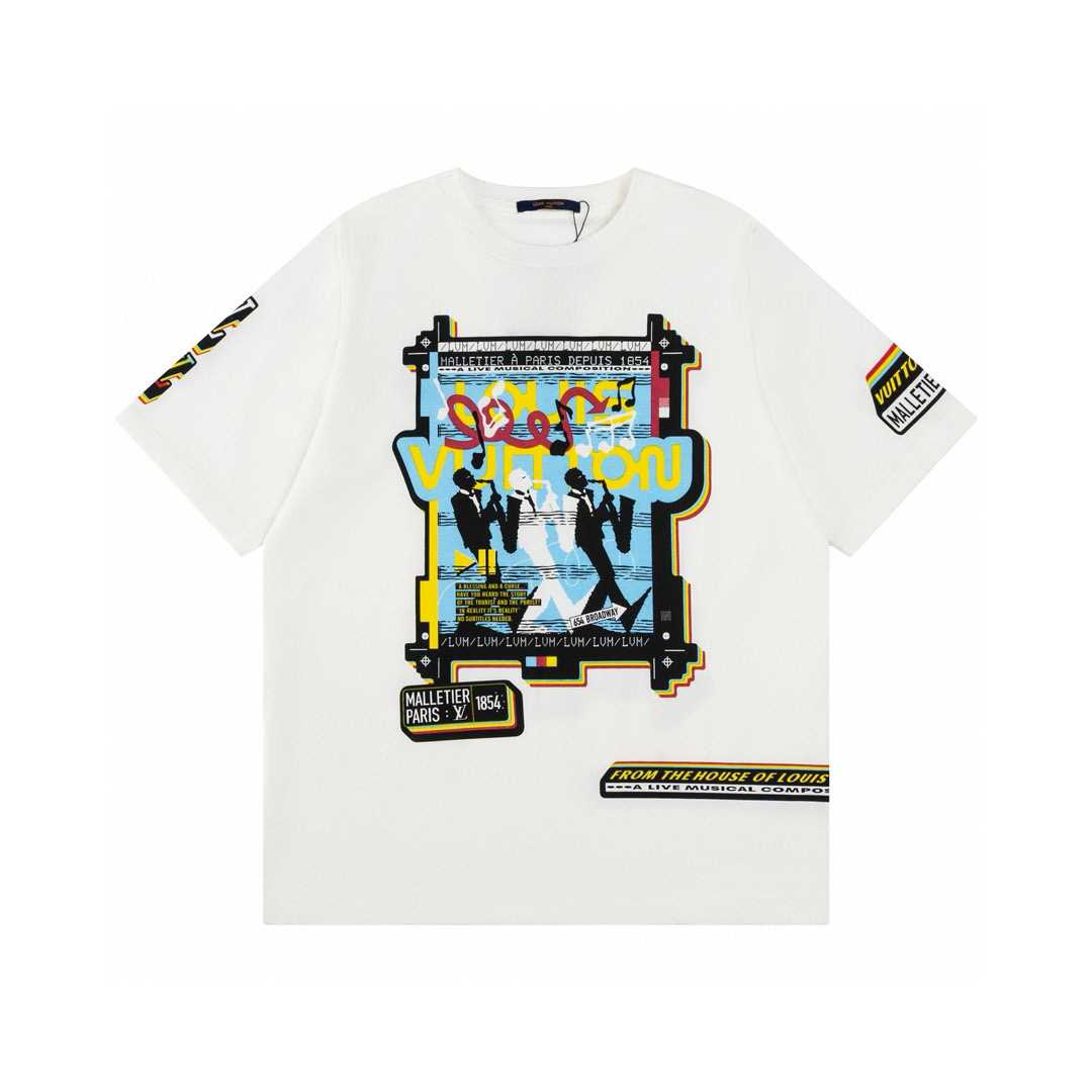【LOUIS VUITTON旗艦店】ルイヴィトン 半袖Tシャツ ご好評に付き再入荷！