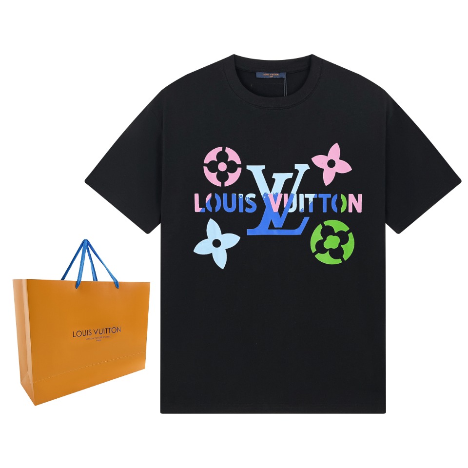 【LOUIS VUITTON】ルイヴィトン 半袖Tシャツ 男女兼用、ご好評に付き再入荷！