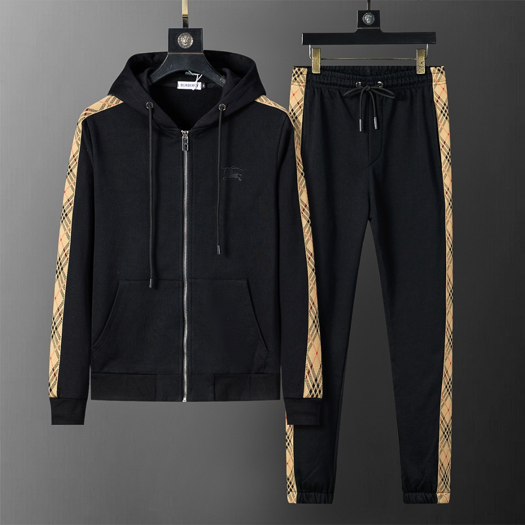 【BURBERRY旗艦店】バーバリー 上下セット セットアップ ご好評に付き再入荷！