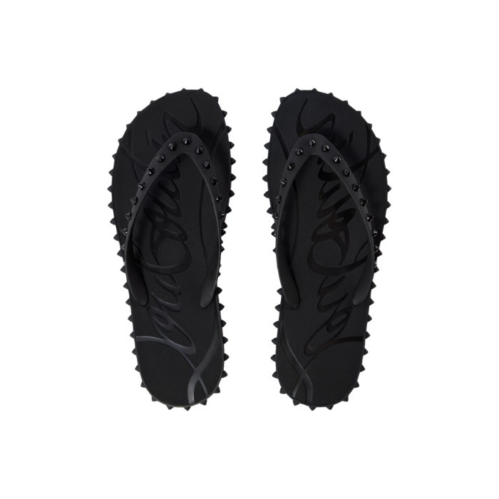 Christian Louboutin Super Loubi Flip トングサンダル黒