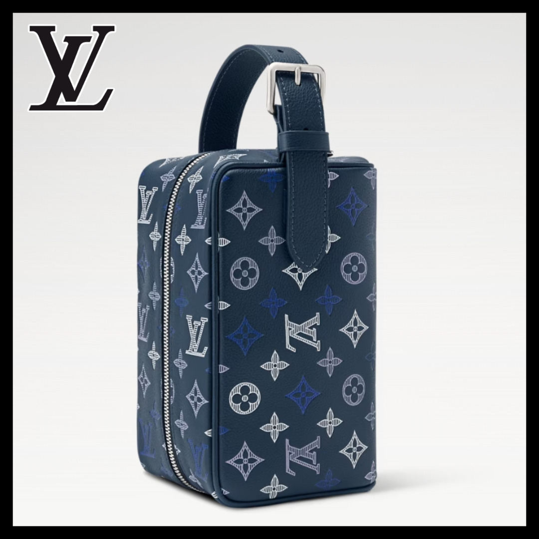 LOUIS VUITTON ルイ·ヴィトン ロッカー ドップ・キット ネイビー