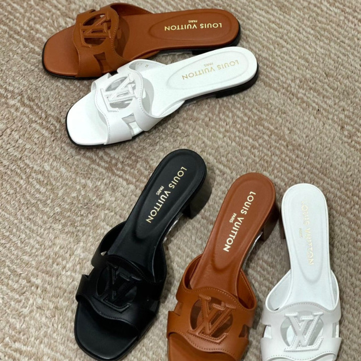 【快適さ×高級感】Louis Vuitton LV イゾラ フラットミュール