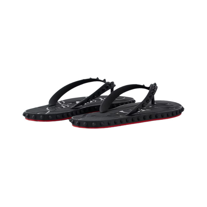 Christian Louboutin Super Loubi Flip トングサンダル黒