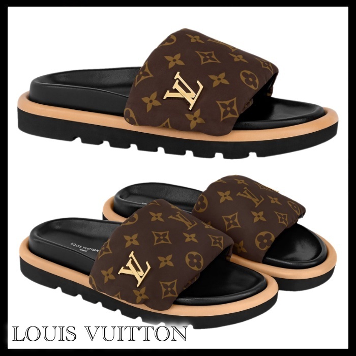 Louis Vuitton プールピロー コンフォートフラットミュール