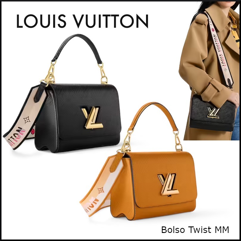 ☆LOUIS VUITTON☆ ボルソツイストMMショルダーバッグ M21554M21555