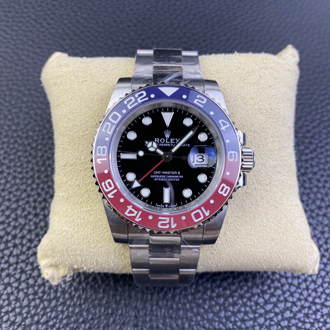 ロレックス GMTマスターII 126710BLRO-BRAND OFF