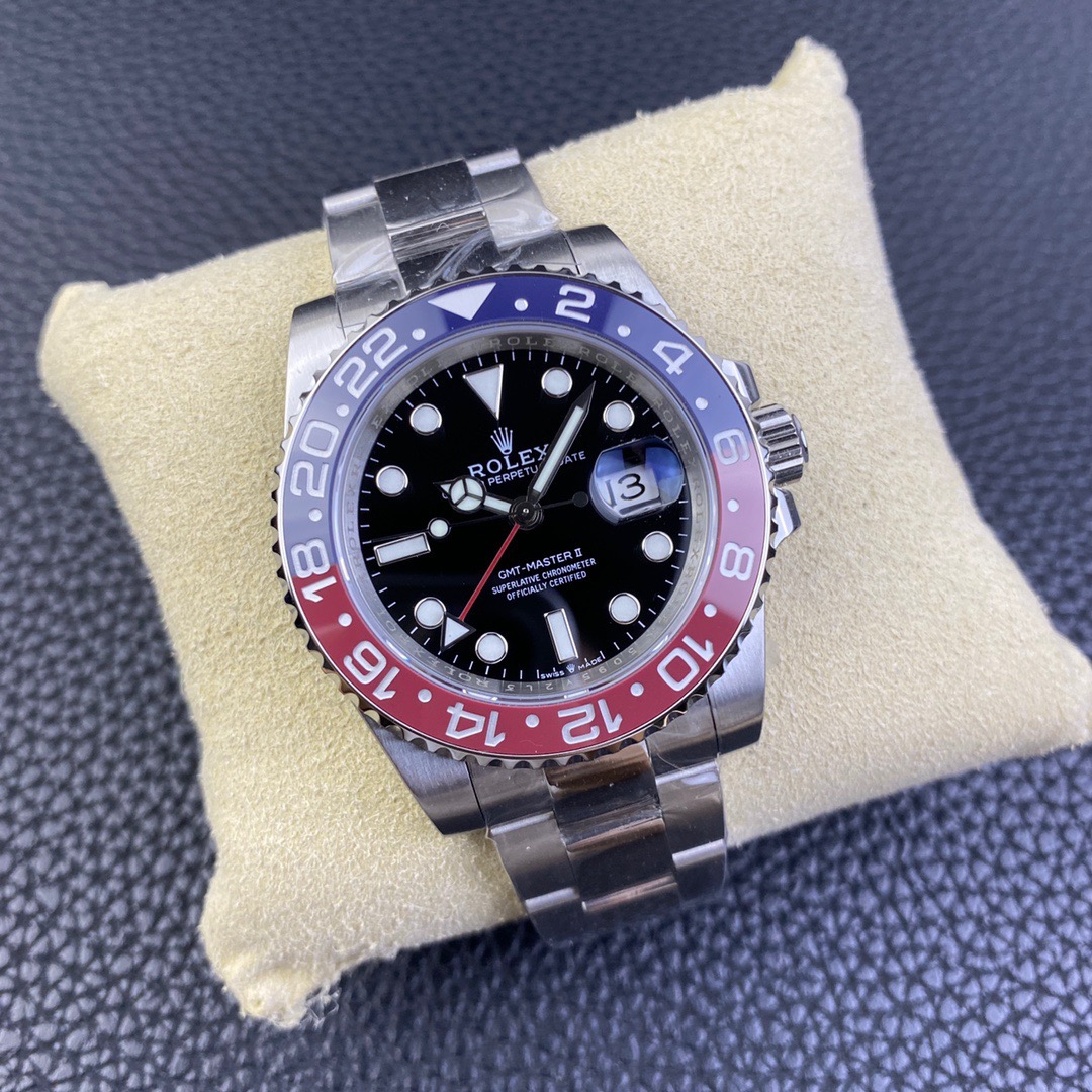 ロレックス GMTマスターII 126710BLRO-BRAND OFF