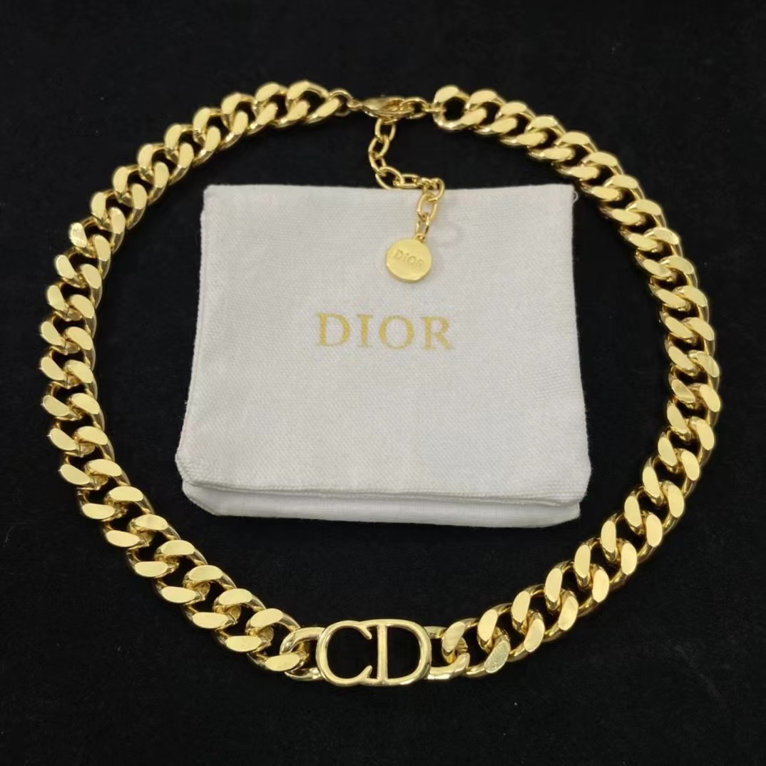 Dior新作ディオール Cruiseコレクション CDチョーカー ネックレス-BRAND OFF
