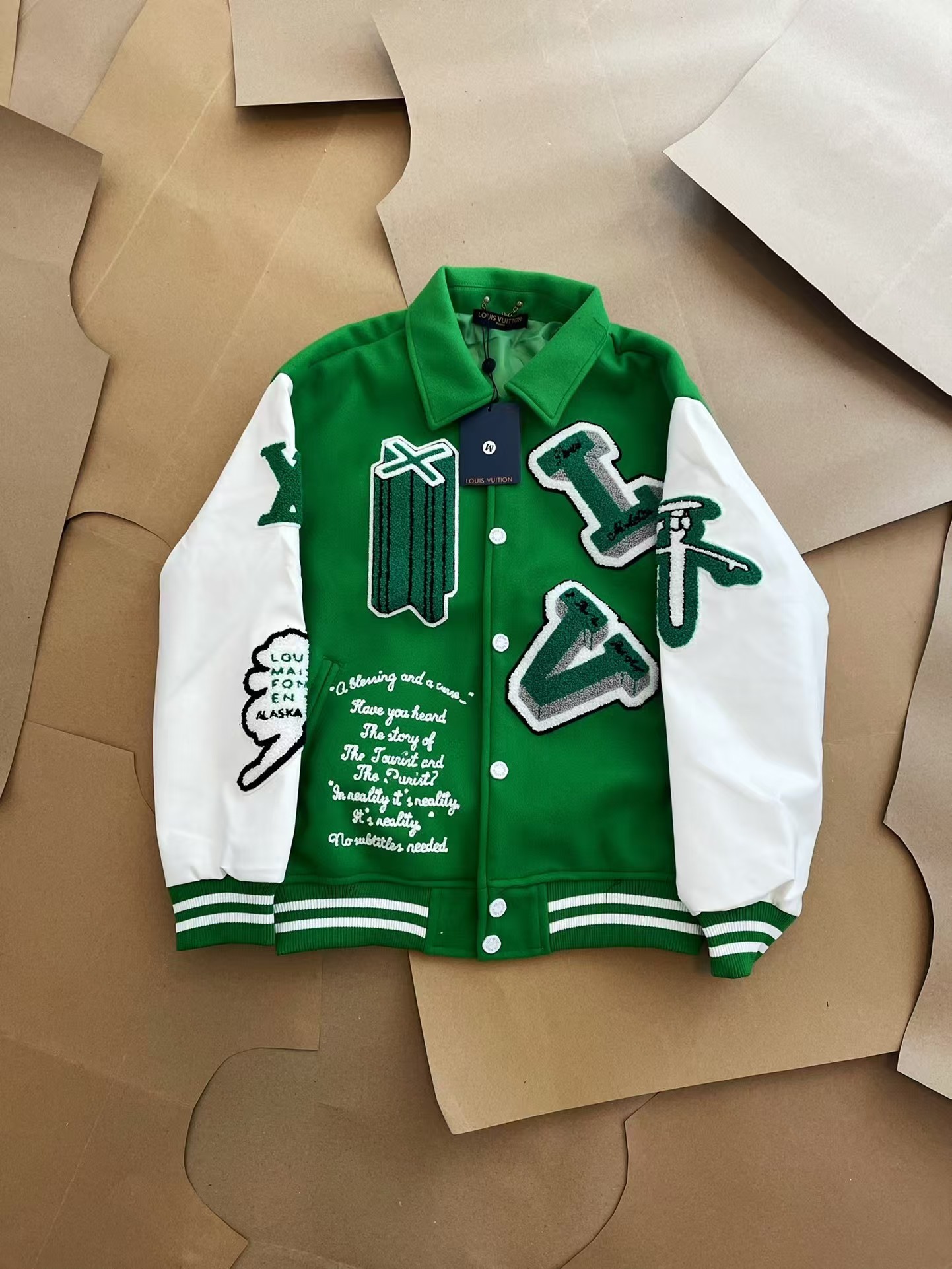 【Louis Vuitton公式旗艦店】ルイヴィトン野球のユニフォーム ジャケット-BRAND OFF