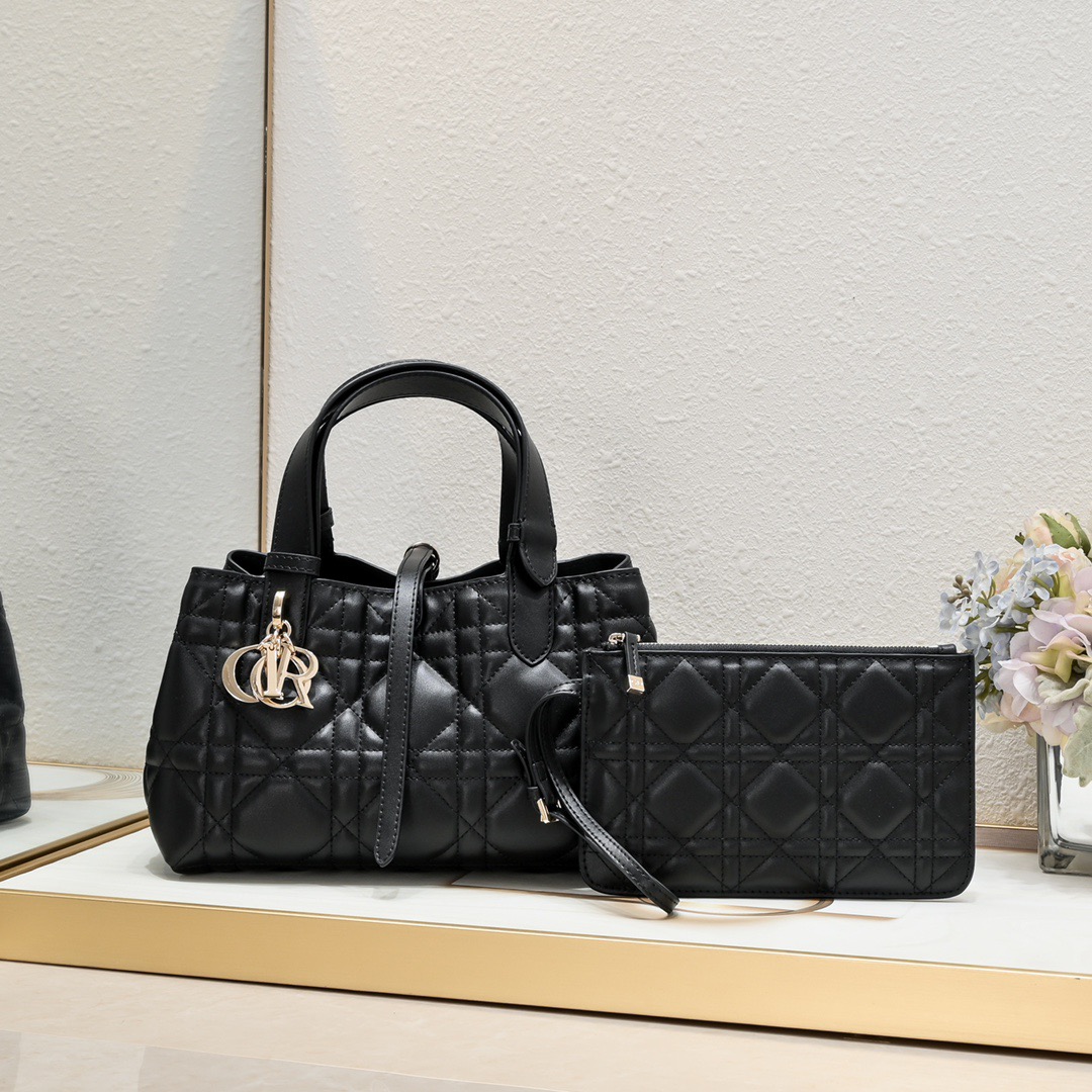 【DIOR公式 旗艦店】（ディオール）Toujoursハンドバッグ 23*15*15cm-BRAND OFF