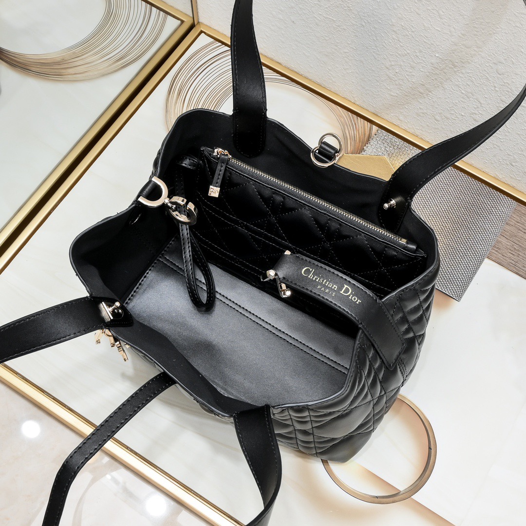 【DIOR公式 旗艦店】（ディオール）Toujoursハンドバッグ 23*15*15cm-BRAND OFF