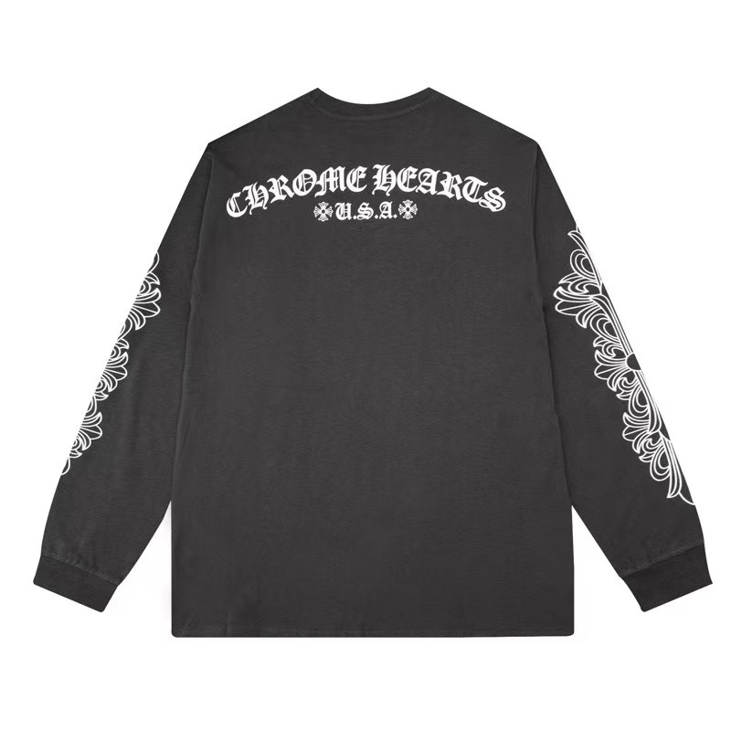 【CHROME HEARTS】クロムハーツ 長袖 男女兼用、ご好評に付き再入荷！-BRAND OFF