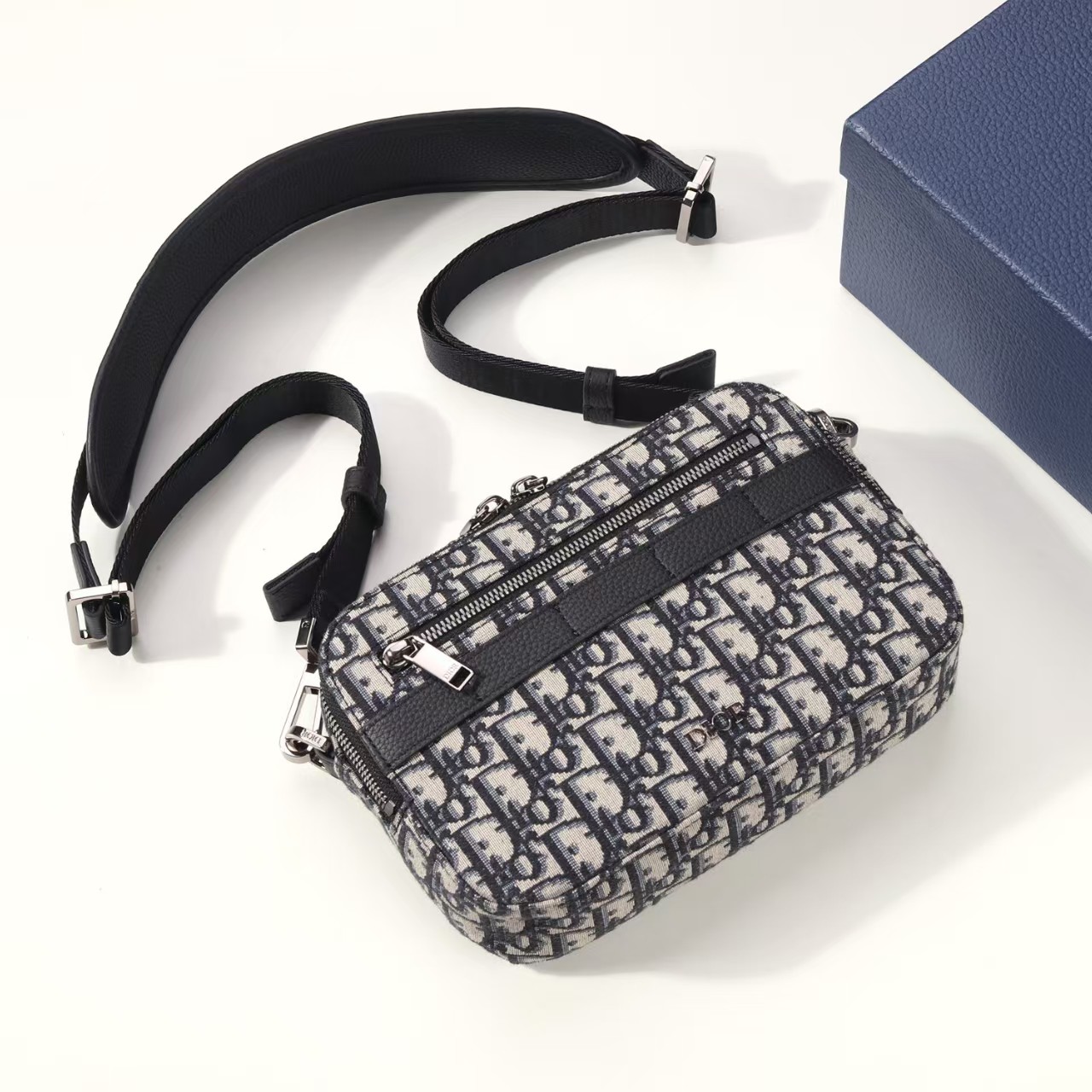 DIOR★オブリーク ジャカード ショルダーバッグ 22*15*6CM-BRAND OFF
