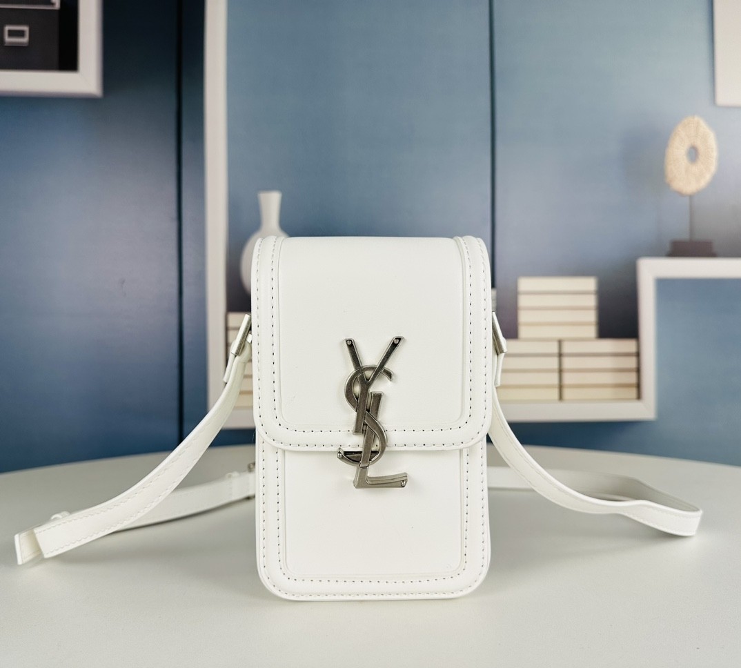 【SAINT LAURENT公式旗艦店】サンローラン HOBO スマホバッグ-BRAND OFF