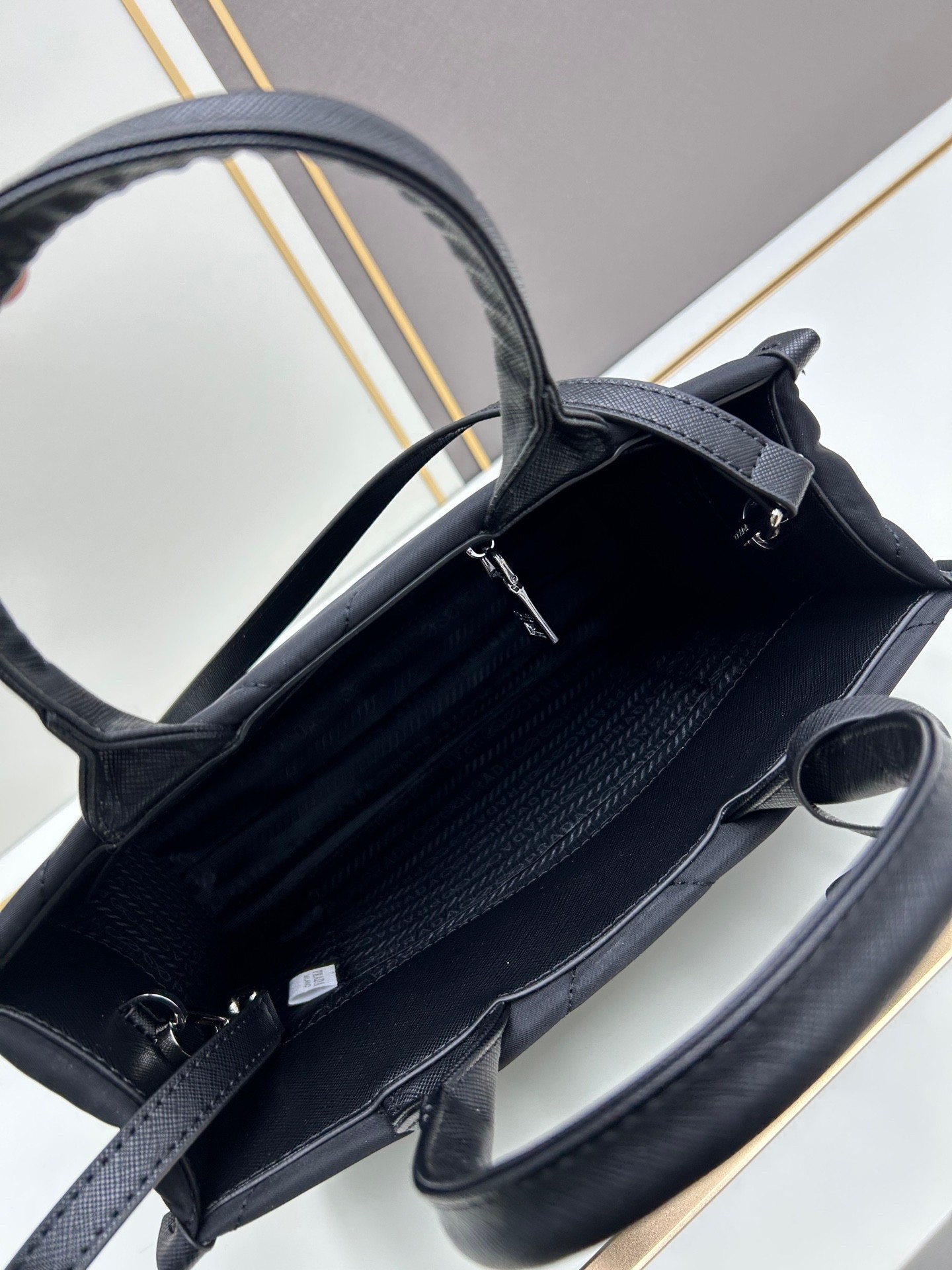 【PRADA旗艦店】(プラダ)  Prada Tote ハンドバッグ 29*22*6CM-BRAND OFF