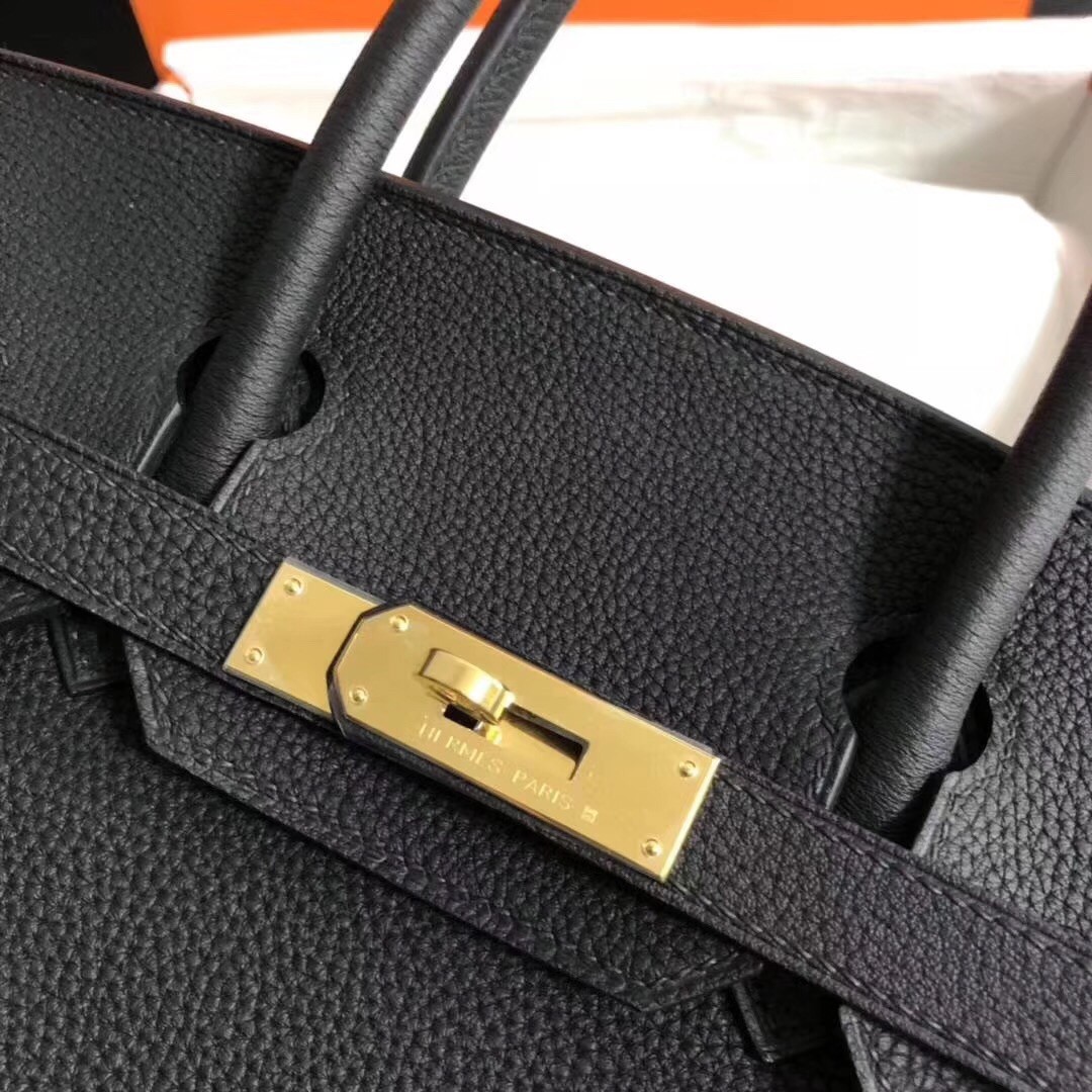 エルメス HERMES BIRKIN 30 NOIR 30*22*16CM-BRAND OFF
