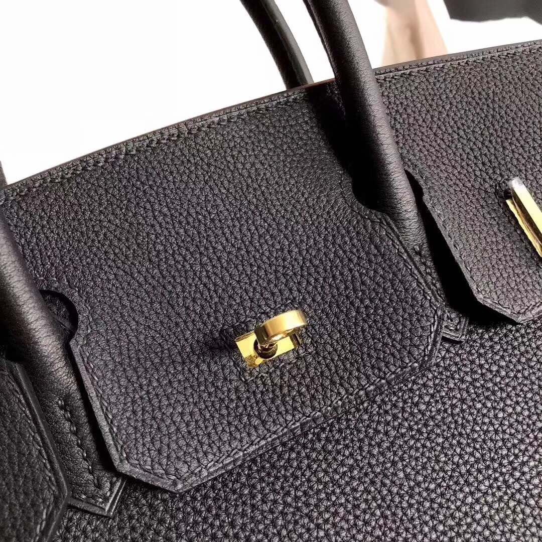 エルメス HERMES BIRKIN 30 NOIR 30*22*16CM-BRAND OFF