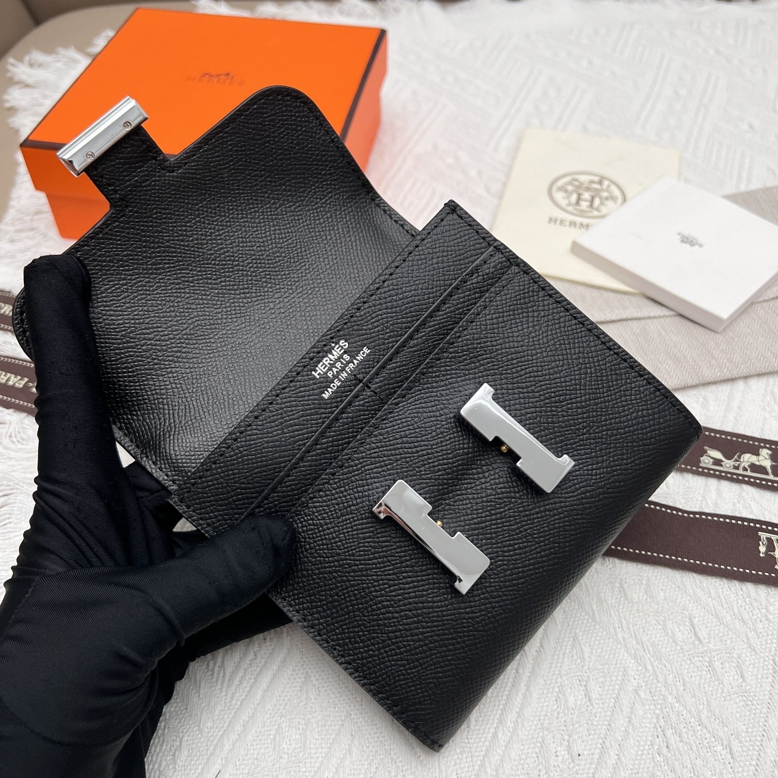 【HERMES】エルメス Constance 537 財布-BRAND OFF